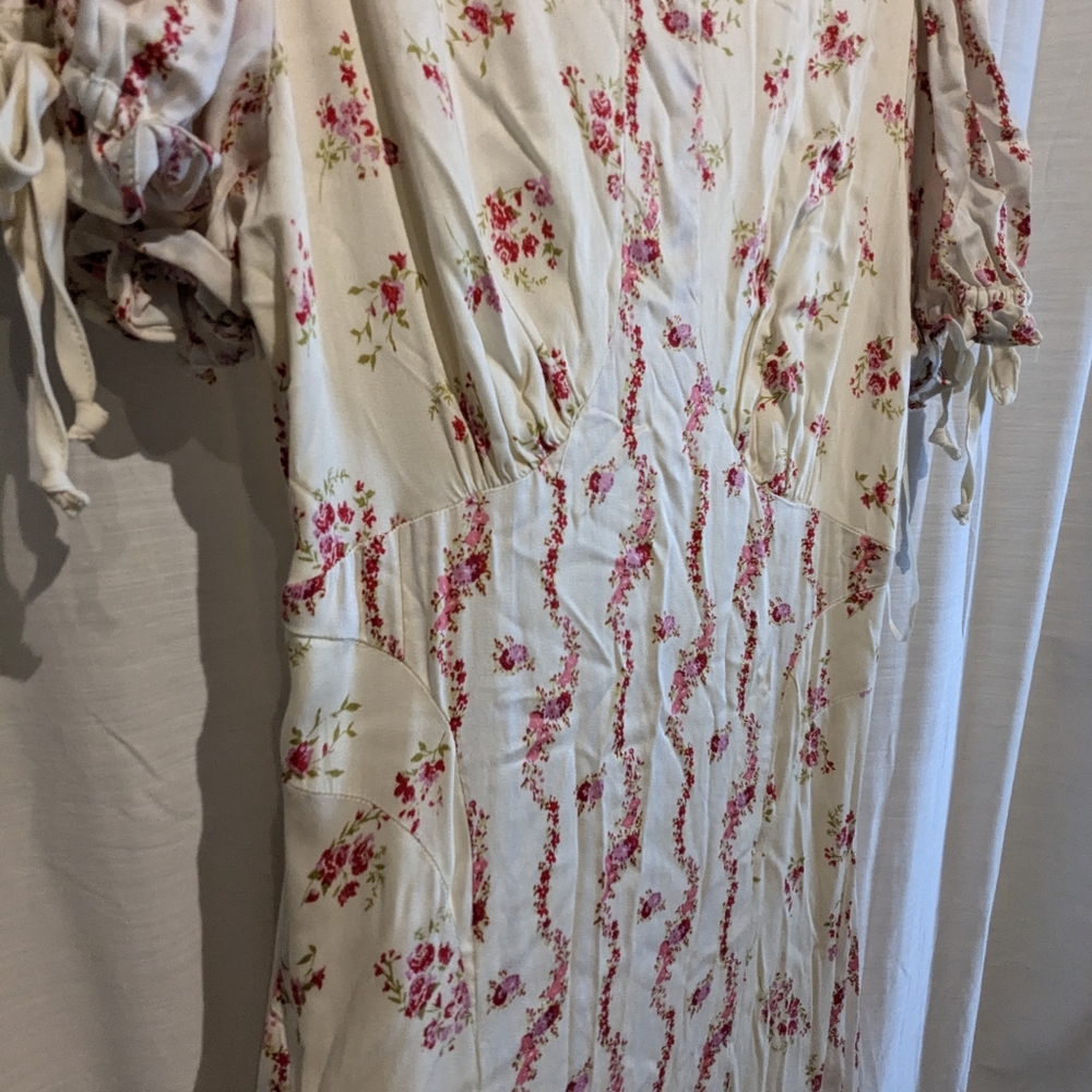 A2 Magdalena Midi Dress Free People Size 12 NWT - Picture 6 of 16